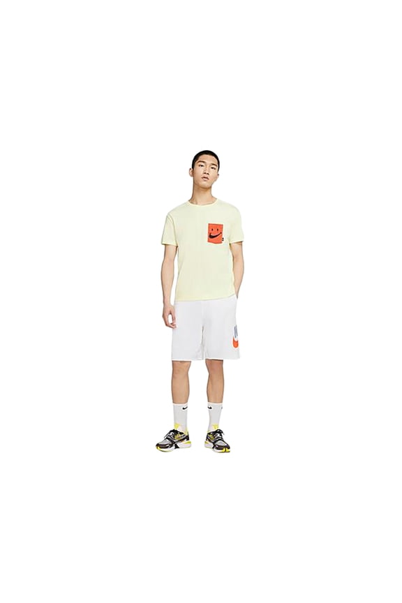 Sportswear Alumni Fleece Mens Active Shorts Size L, Color: White