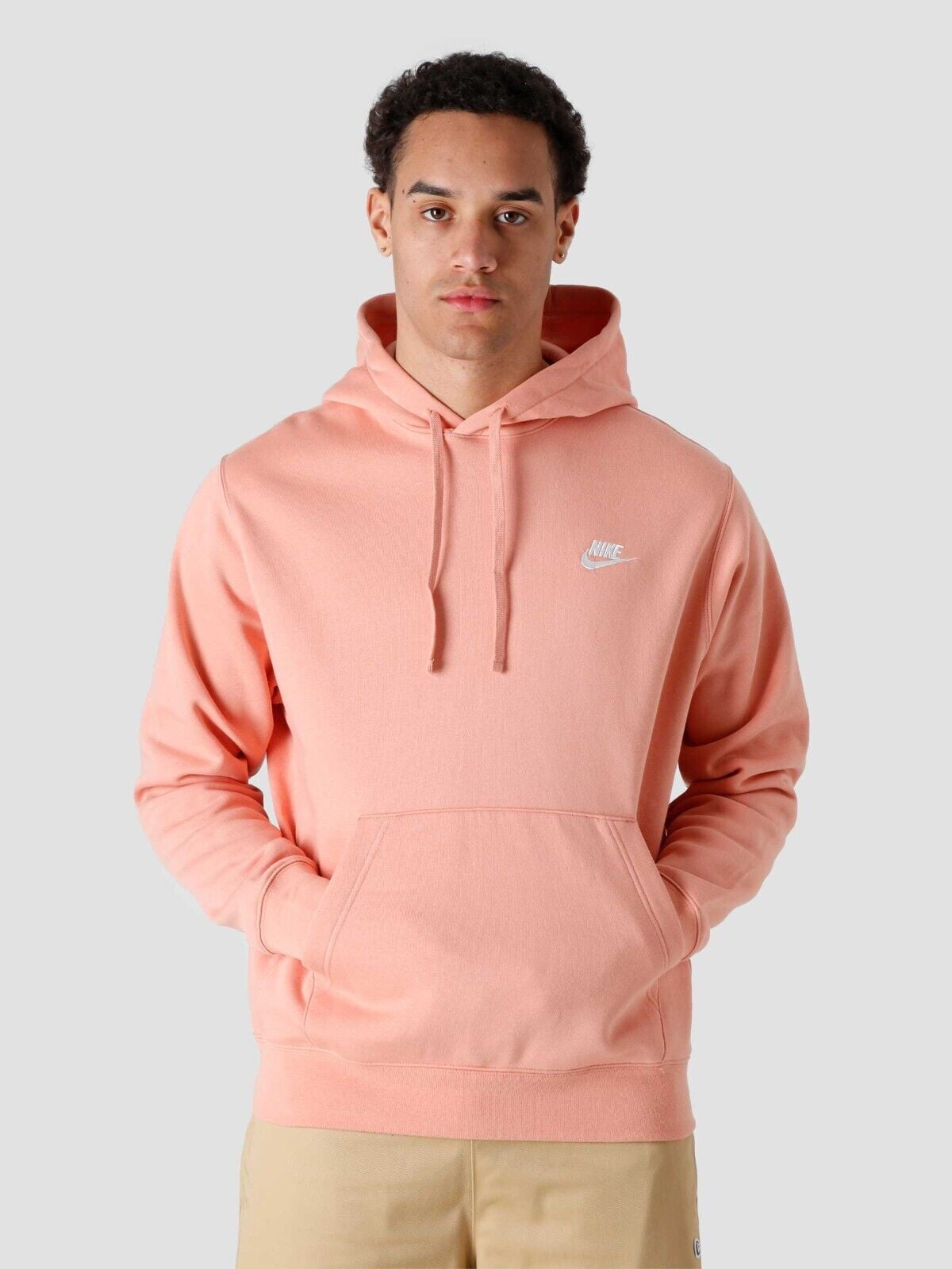 Nike Sportswear BV2654824 Men's Lt Madder Root Club Fleece Pullover