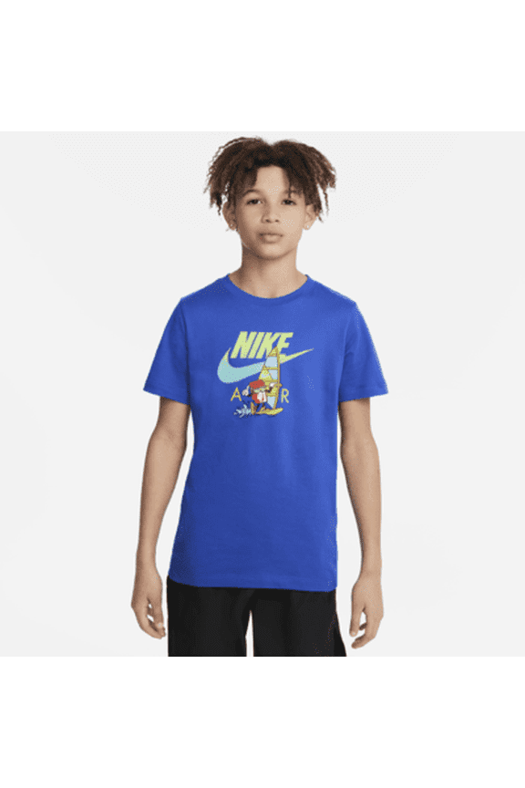 Nike Sportswear Big Kids' T-Shirt Color: Game Royal Size: M