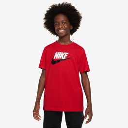 Nike Graphic Counter Men's Running T-Shirt University Red/White