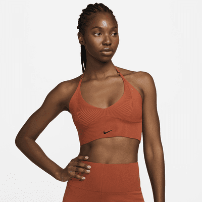 nike ribbed sports bra
