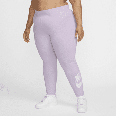 pink nike leggings plus size