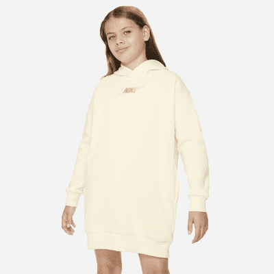 Nike metallic gold hoodie top