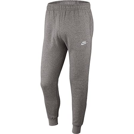 Nike Men's NSW Club Jogger Jersey Charcoal Heather/Anthracite/White Men XL