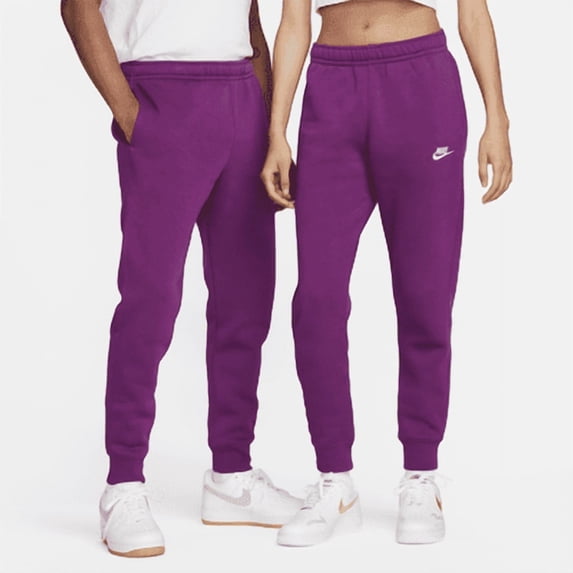 Nike Sportswear Club Fleece Joggers Color: Viotech/Viotech/White Size: XL