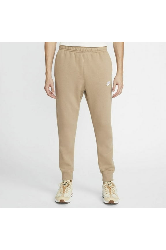 Men's Nike Sportswear Khaki/White Club Fleece Jogger (BV2671 247) - XL