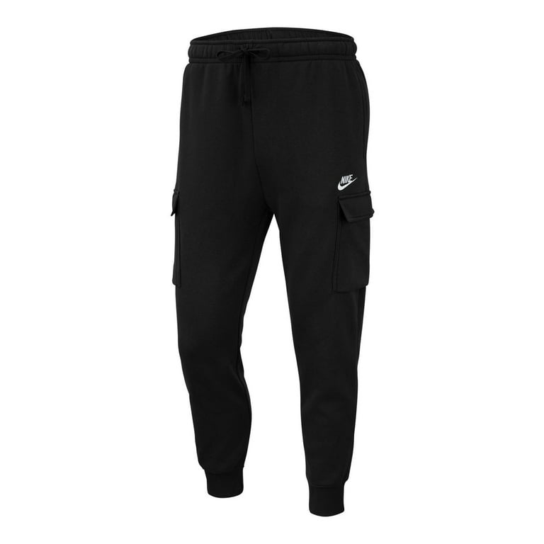 Nike Sportswear Club Fleece Men's Cargo Pants Color: Black/Black