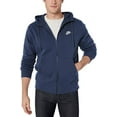 thumbnail image 1 of Nike Sportswear Club Fleece Men's Full-Zip Hoodie Color: Game Royal/Game Royal/White Size: 2XL, 1 of 8