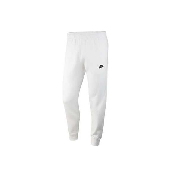 Men's Nike Sportswear White/White/Black Club Fleece Jogger (BV2671 100) - 2XL