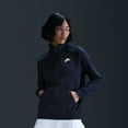 thumbnail image 1 of Nike Sportswear Club Fleece Women's 1/2-Zip Sweatshirt Color: Obsidian/White Size: S, 1 of 4