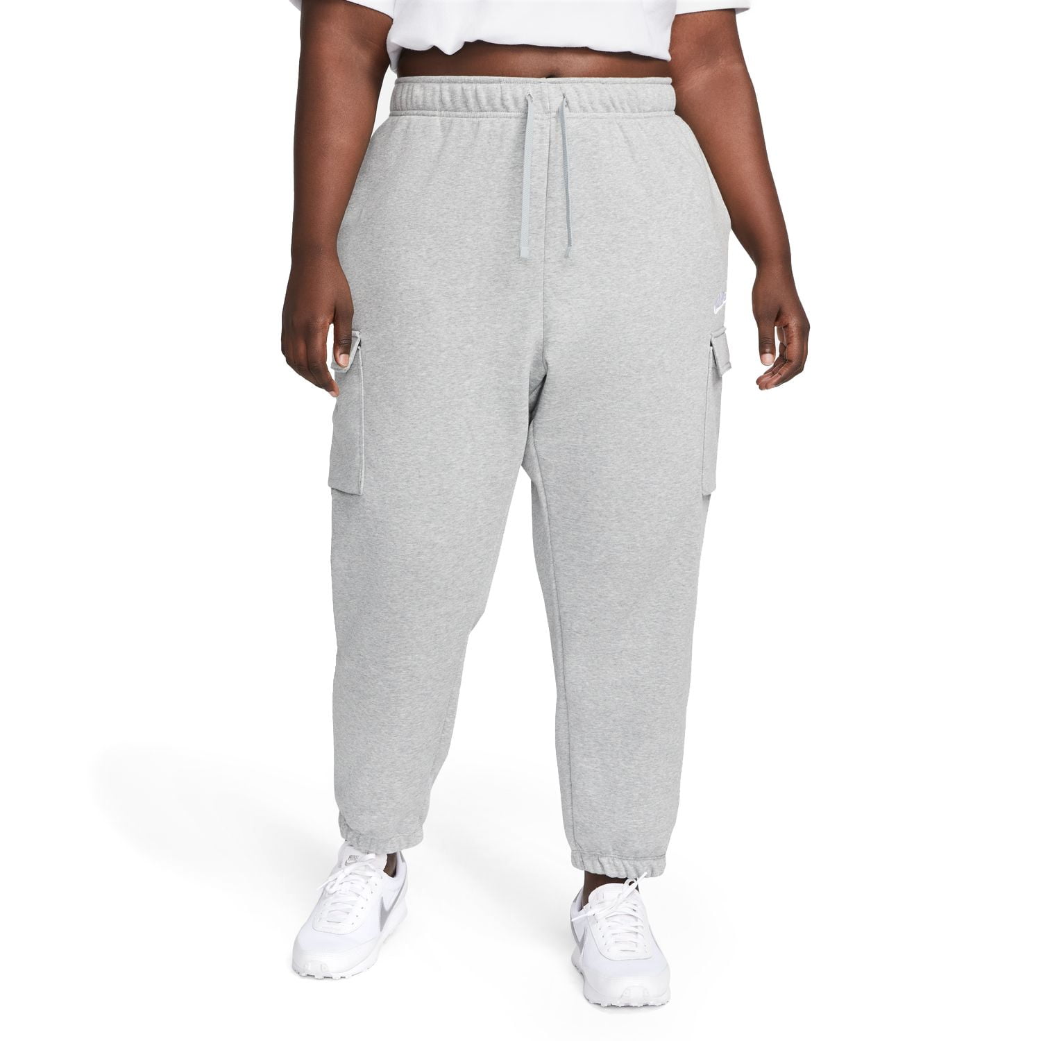 nike mid rise oversized cargo sweatpants