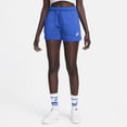 thumbnail image 1 of Nike Sportswear Club Fleece Women's Mid-Rise Shorts Color: Game Royal/White Size: L, 1 of 4