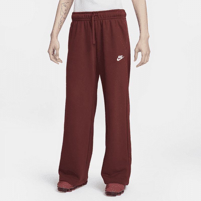 red nike pants womens