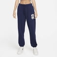 thumbnail image 1 of Nike Sportswear Club Fleece Women's Oversized Mid-Rise Sweatpants Color: Midnight Navy Size: S, 1 of 1