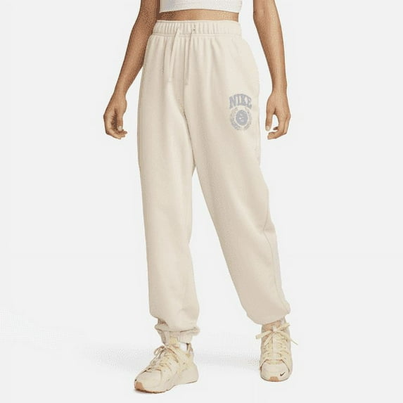 Nike Sportswear Club Fleece Women's Oversized Mid-Rise Sweatpants Color: Sanddrift Size: XL