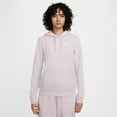thumbnail image 1 of Nike Sportswear Club Fleece Women's Pullover Hoodie Color: Platinum Violet/White Size: XS (0–2), 1 of 4