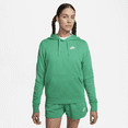 thumbnail image 1 of Nike Sportswear Club Fleece Women's Pullover Hoodie Color: Stadium Green/White Size: XXS, 1 of 1