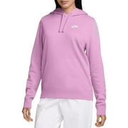 NIKE Sportswear Club Fleece Women's Pullover Hoodie (DQ5793-632, Beyond Pink/White) Size X-Small