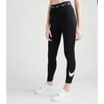 thumbnail image 1 of Nike Sportswear Club High-Waisted Leggings Women's Size S (Black/White), 1 of 3