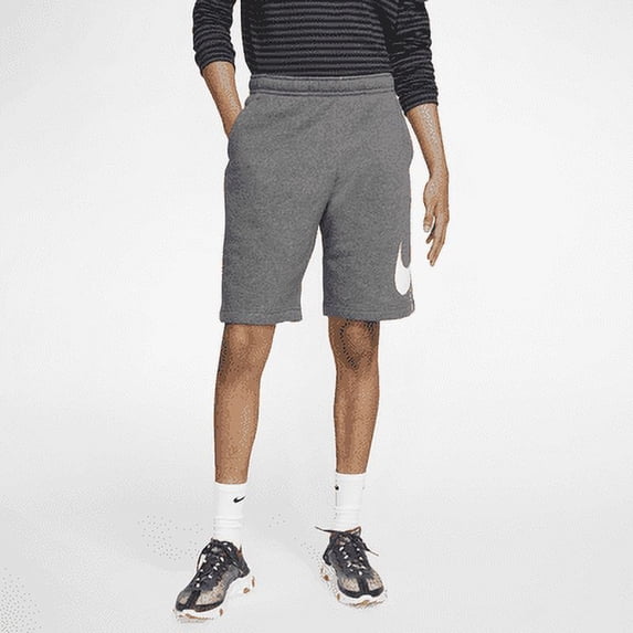 Nike Sportswear Club Men's Graphic Shorts Color: White/White Size: XS