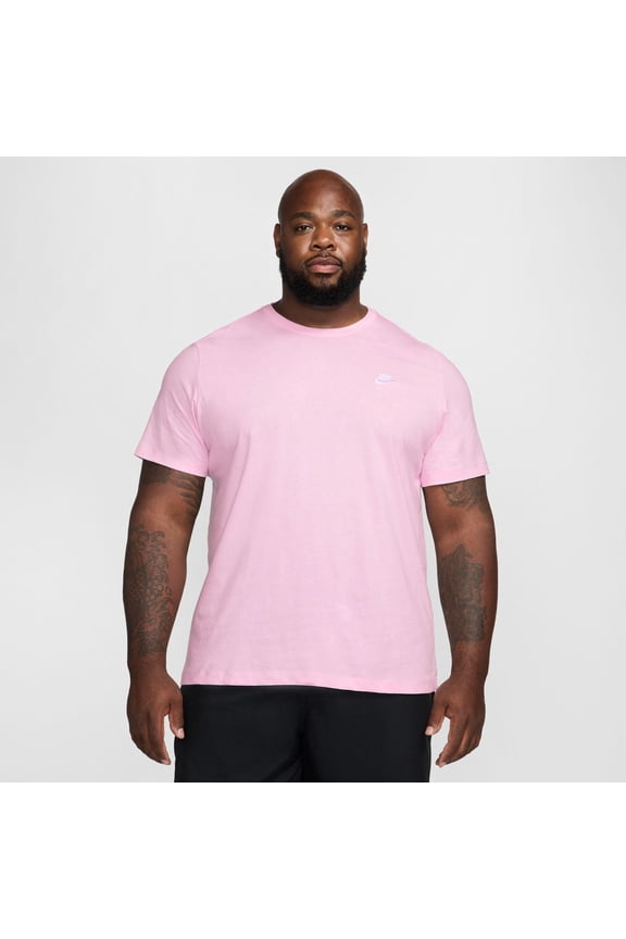 Sportswear Club Men's T-Shirt Color: Pink Foam Size: XL