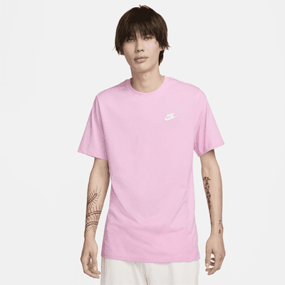 pink nike crew neck mens