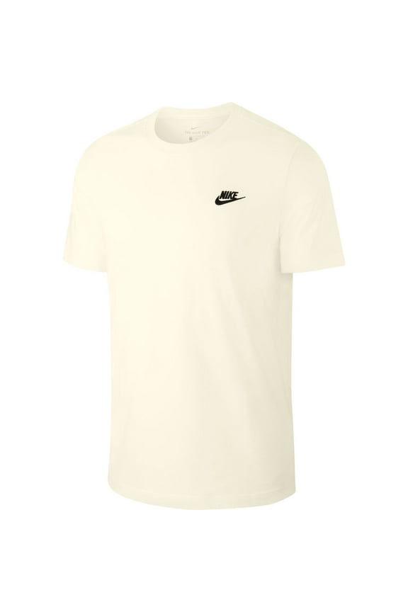 Sportswear Club Men's T-Shirt Color: Sail/Black Size: S