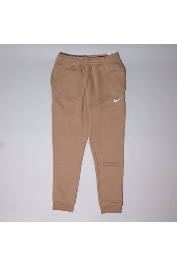 Sportswear Club Swoosh Fleece Jogger Pants Dark Driftwood