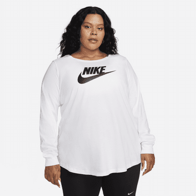 Nike Sportswear Club Women's Long-Sleeve T-Shirt (Plus Size) Color