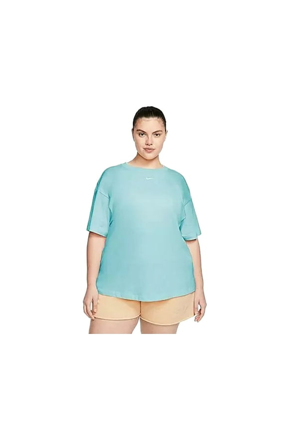Sportswear Essential Boyfriend T Womens Active Shirts & Tees Size Xxl, Color: Light Blue
