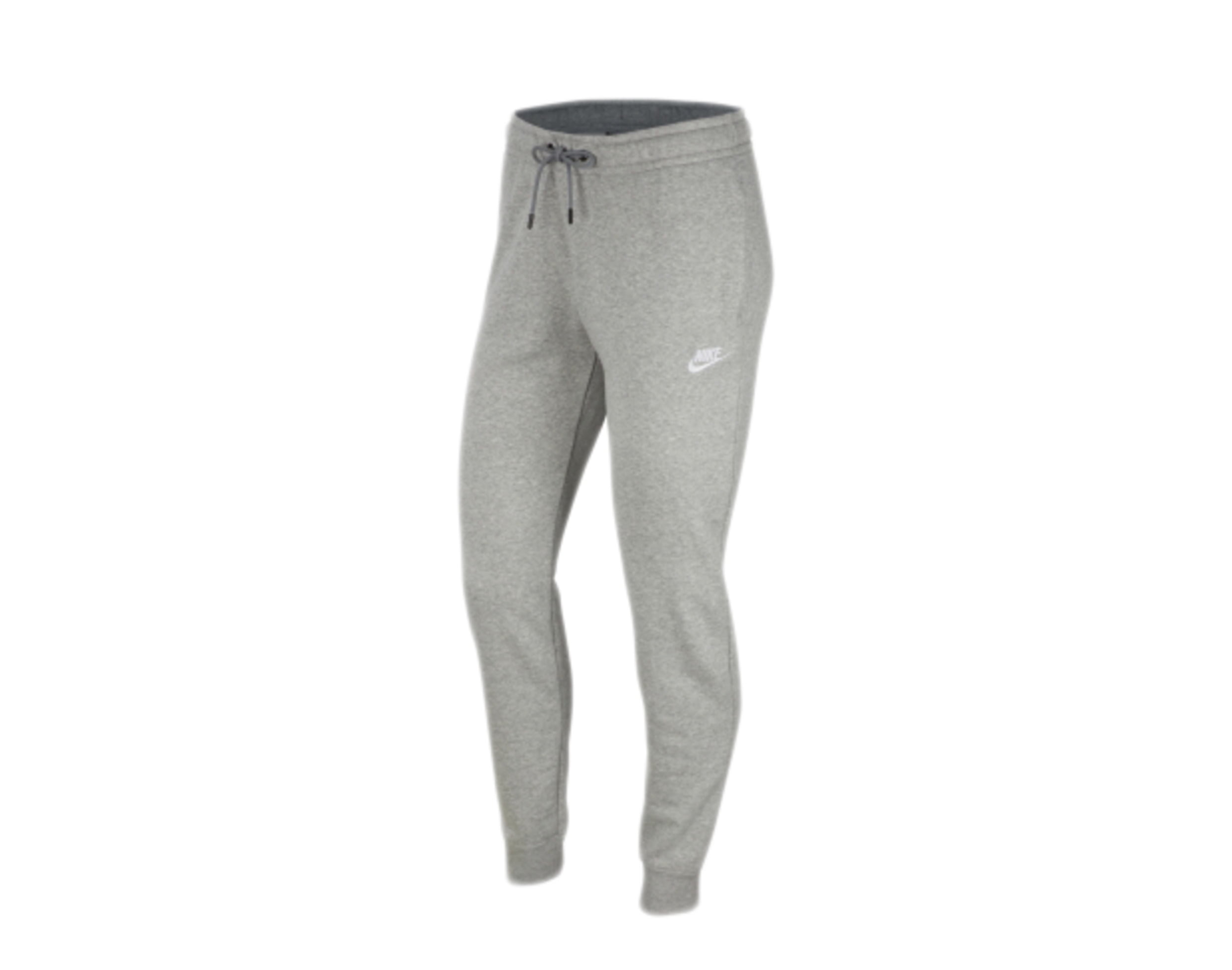 Nike Women's Essential Fleece Jogger Pants Grey, Kuwait Ubuy