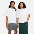 thumbnail image 1 of Nike Sportswear Essential Women's Boxy T-Shirt Color: White/Black Size: S, 1 of 4