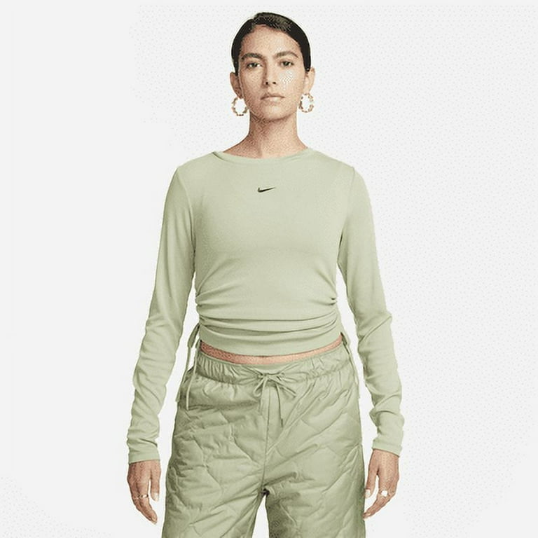 Nike cropped long sleeve store