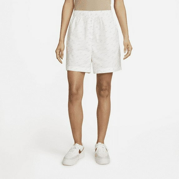 Nike Sportswear Everyday Modern Women's High-Waisted Woven Shorts Color: Sail/Sail Size: M