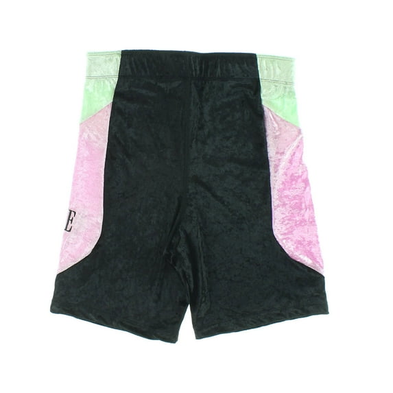 Nike Sportswear Femme Velvet Bike Womens Active Shorts Size Xs, Color: Black/Pink/Mint