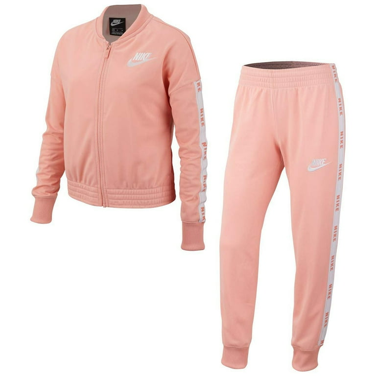 Nike kids tracksuit girls hot sale