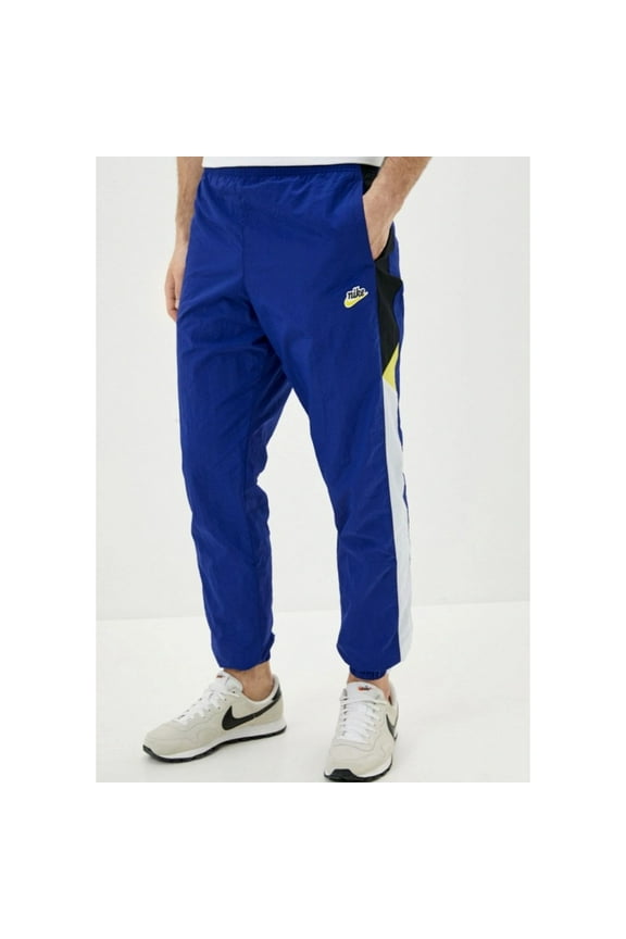 Sportswear Heritage Windrunner Pants Blue/Yellow  CJ5484-455 Men's Size S