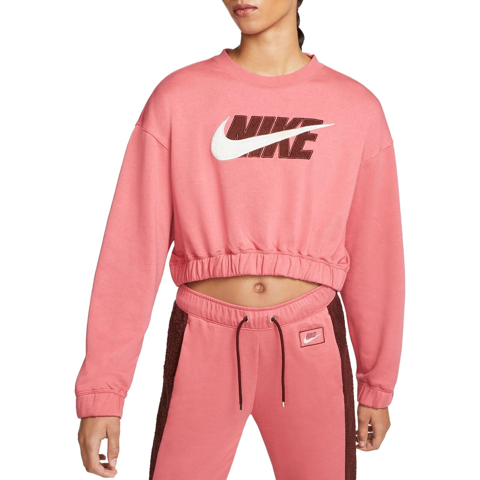 Nike icon clash hoodie pink sale