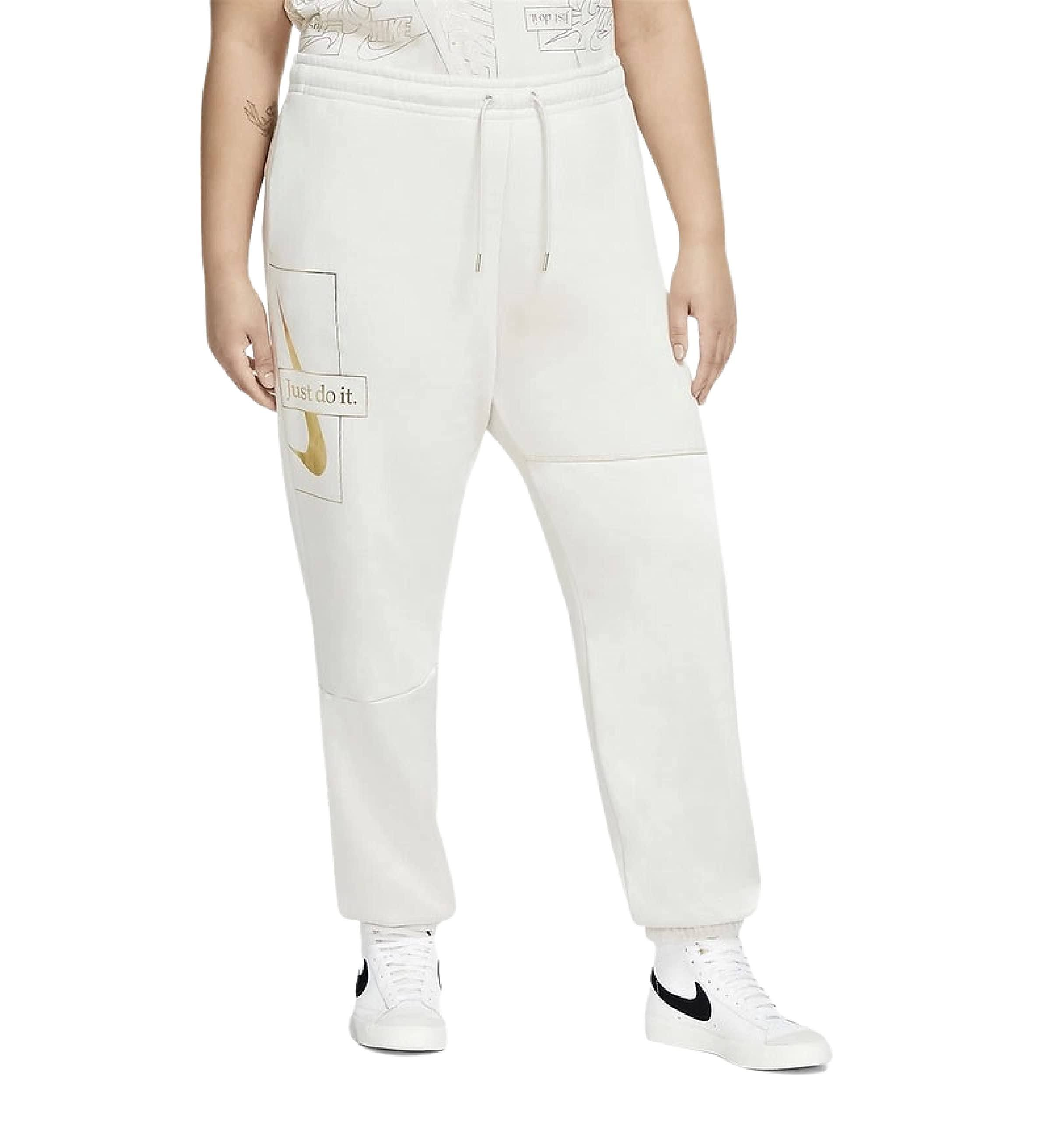 Nike Sportswear Icon Clash Women s Plus Fleece Pants Joggers Size 2X Walmart