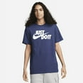 thumbnail image 1 of Nike Sportswear JDI Men's T-Shirt Color: Midnight Navy/White Size: L Tall, 1 of 1