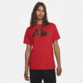 thumbnail image 1 of Nike Sportswear JDI Men's T-Shirt Color: University Red/Black Size: M Tall, 1 of 1