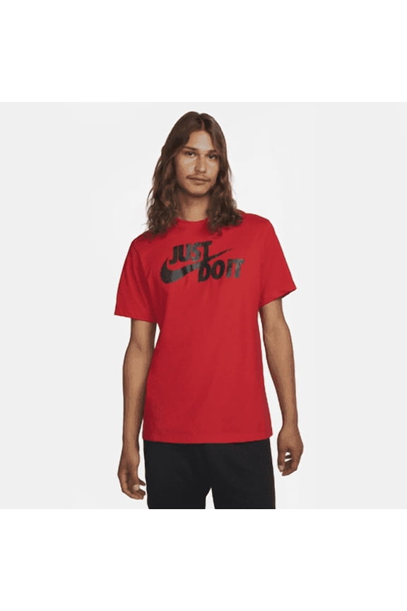 Nike Sportswear JDI Men's T-Shirt Color: University Red/Black Size: S