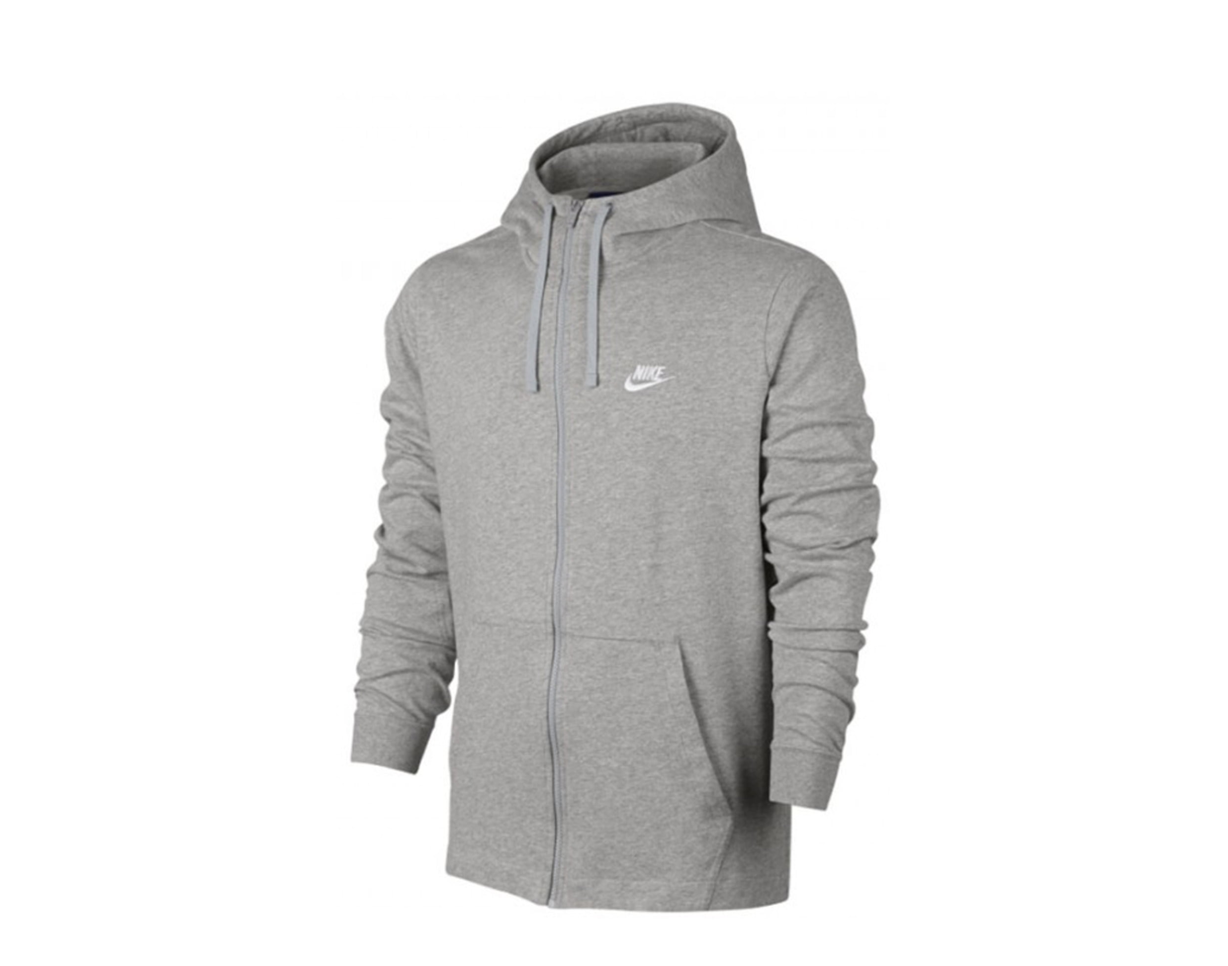 nike jersey full zip hoodie