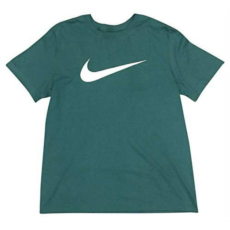 Nike Sportswear Men s Hangtag Swoosh Tee X Large Green Walmart