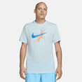 thumbnail image 1 of Nike Sportswear Men's T-Shirt Color: Glacier Blue Size: 2XL, 1 of 1
