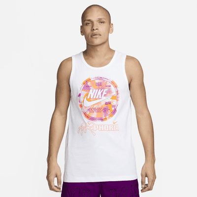 Nike Sportswear Men's Tank Color: White Size: XL