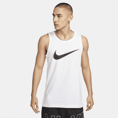 Nike Sportswear Men's Tank Top Color: White Size: M
