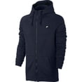 thumbnail image 1 of Nike Sportswear Modern Full Zip Men's Hoodie Navy Blue/White/Black 805130-451, 1 of 2
