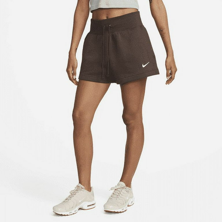 Nike shorts fleece womens shop