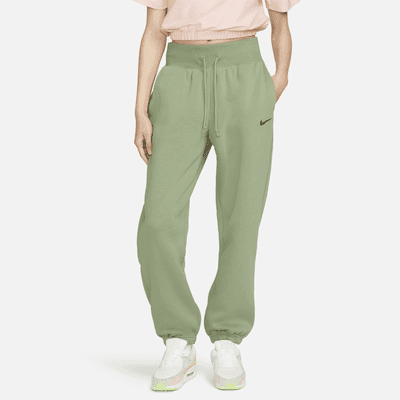 Green nike sweatpants hot sale